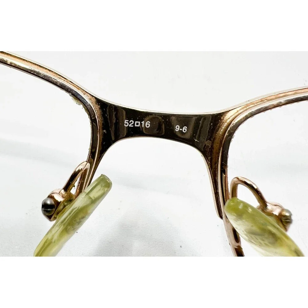 Banana Republic Eyeglass Frames Womens Purple Gold Mabel 1JZ 52-16-130